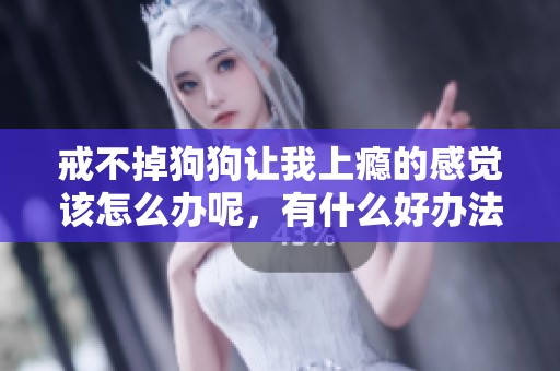 戒不掉狗狗让我上瘾的感觉该怎么办呢，有什么好办法吗