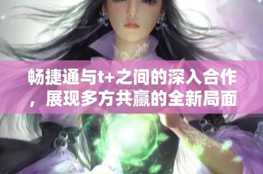 畅捷通与t+之间的深入合作，展现多方共赢的全新局面