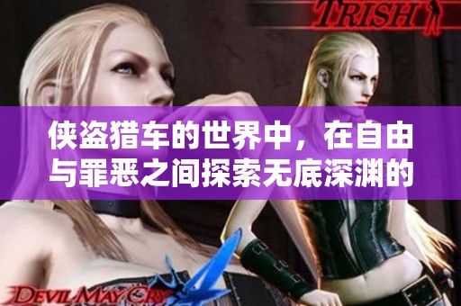 侠盗猎车的世界中，在自由与罪恶之间探索无底深渊的冒险之旅