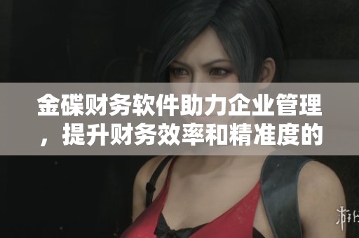 金碟财务软件助力企业管理，提升财务效率和精准度的智能工具