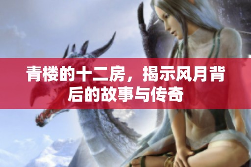 青楼的十二房，揭示风月背后的故事与传奇