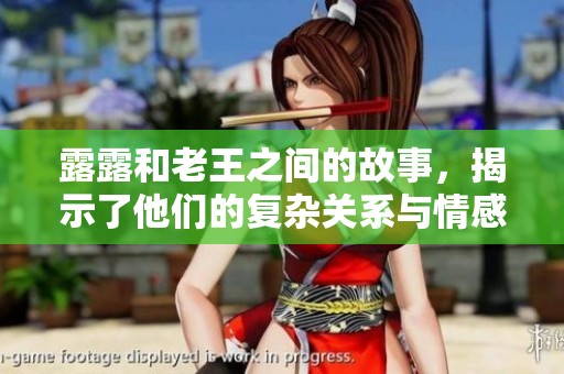露露和老王之间的故事，揭示了他们的复杂关系与情感纠葛。