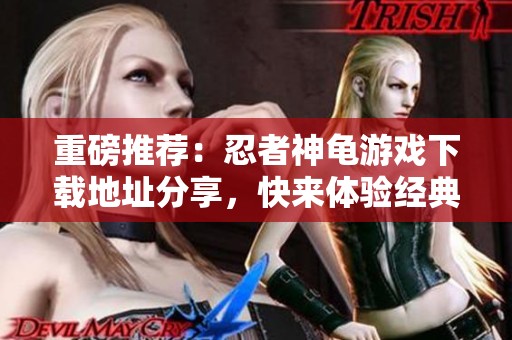 重磅推荐：忍者神龟游戏下载地址分享，快来体验经典再现！