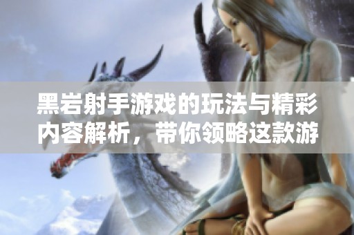 黑岩射手游戏的玩法与精彩内容解析，带你领略这款游戏的魅力与乐趣