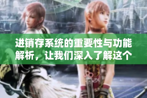 进销存系统的重要性与功能解析，让我们深入了解这个管理工具的价值所在