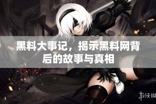 黑料大事记，揭示黑料网背后的故事与真相