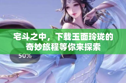 宅斗之中，下载玉面玲珑的奇妙旅程等你来探索