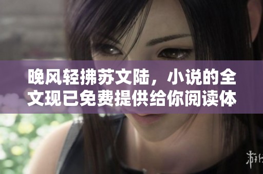 晚风轻拂苏文陆，小说的全文现已免费提供给你阅读体验