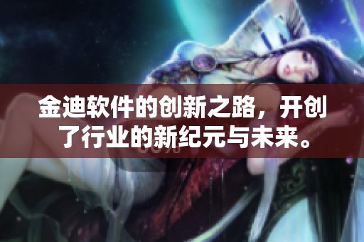 金迪软件的创新之路，开创了行业的新纪元与未来。