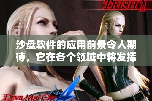 沙盘软件的应用前景令人期待，它在各个领域中将发挥重要作用