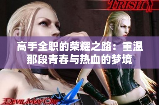 高手全职的荣耀之路：重温那段青春与热血的梦境