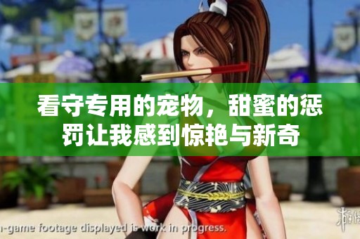 看守专用的宠物，甜蜜的惩罚让我感到惊艳与新奇