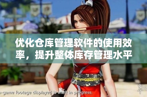 优化仓库管理软件的使用效率，提升整体库存管理水平的方法探索