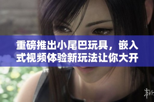重磅推出小尾巴玩具，嵌入式视频体验新玩法让你大开眼界