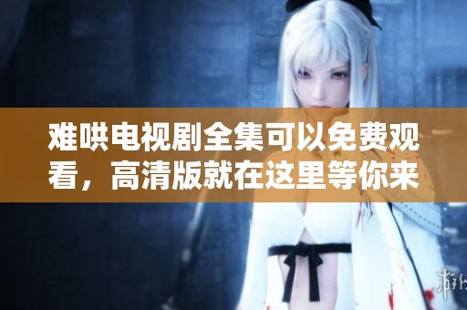 难哄电视剧全集可以免费观看，高清版就在这里等你来体验