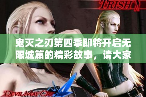 鬼灭之刃第四季即将开启无限城篇的精彩故事，请大家期待！
