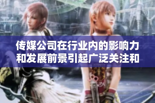传媒公司在行业内的影响力和发展前景引起广泛关注和讨论
