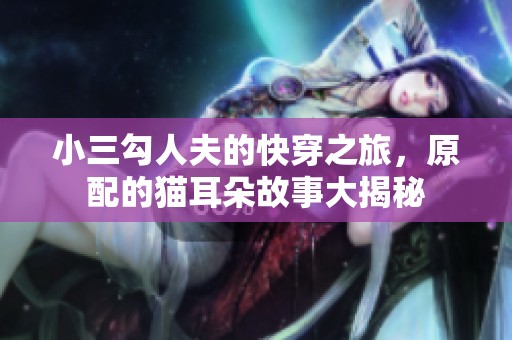 小三勾人夫的快穿之旅，原配的猫耳朵故事大揭秘