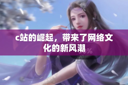 c站的崛起，带来了网络文化的新风潮
