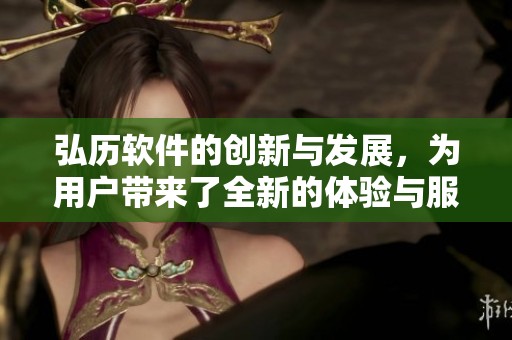 弘历软件的创新与发展，为用户带来了全新的体验与服务。