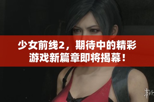 少女前线2，期待中的精彩游戏新篇章即将揭幕！