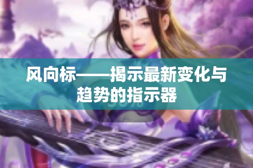 风向标——揭示最新变化与趋势的指示器