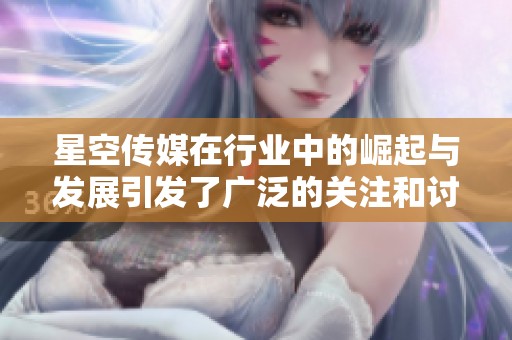星空传媒在行业中的崛起与发展引发了广泛的关注和讨论