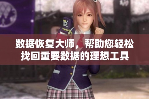数据恢复大师，帮助您轻松找回重要数据的理想工具