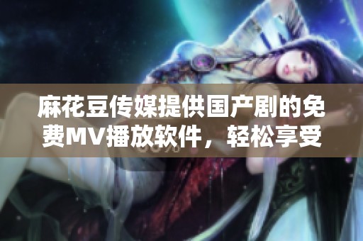 麻花豆传媒提供国产剧的免费MV播放软件，轻松享受精彩影视内容