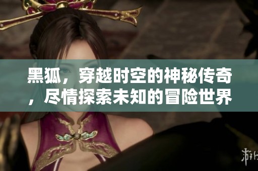 黑狐，穿越时空的神秘传奇，尽情探索未知的冒险世界