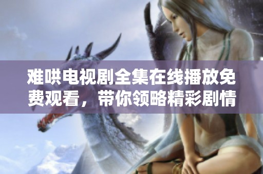 难哄电视剧全集在线播放免费观看，带你领略精彩剧情与人物发展