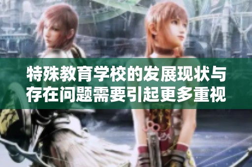特殊教育学校的发展现状与存在问题需要引起更多重视和关注