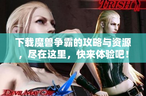 下载魔兽争霸的攻略与资源，尽在这里，快来体验吧！