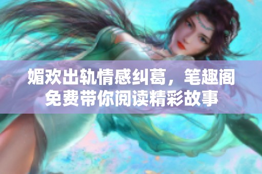 媚欢出轨情感纠葛，笔趣阁免费带你阅读精彩故事