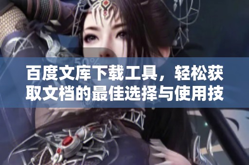 百度文库下载工具，轻松获取文档的最佳选择与使用技巧分享