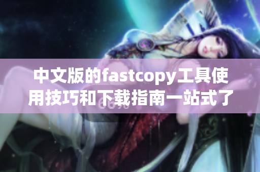 中文版的fastcopy工具使用技巧和下载指南一站式了解全部信息