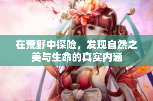 在荒野中探险，发现自然之美与生命的真实内涵