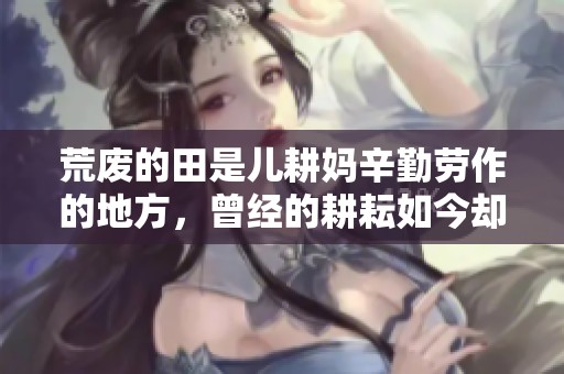 荒废的田是儿耕妈辛勤劳作的地方，曾经的耕耘如今却被遗忘。