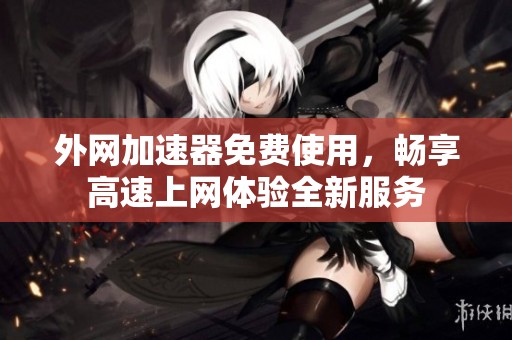 外网加速器免费使用，畅享高速上网体验全新服务