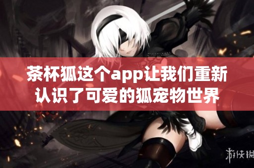 茶杯狐这个app让我们重新认识了可爱的狐宠物世界