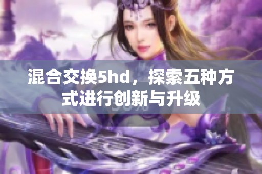 混合交换5hd，探索五种方式进行创新与升级