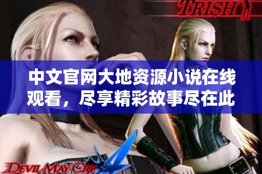 中文官网大地资源小说在线观看，尽享精彩故事尽在此处！