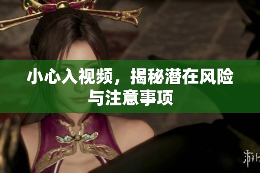 小心入视频，揭秘潜在风险与注意事项