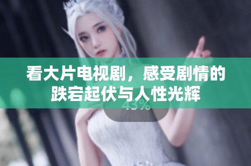 看大片电视剧，感受剧情的跌宕起伏与人性光辉