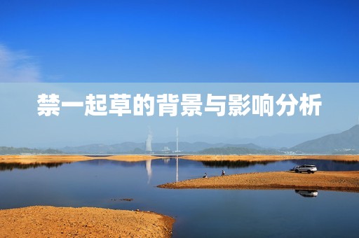 禁一起草的背景与影响分析 