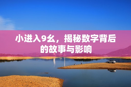 小进入9幺，揭秘数字背后的故事与影响