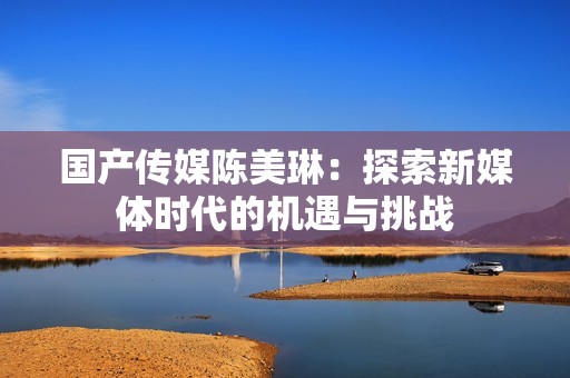 国产传媒陈美琳：探索新媒体时代的机遇与挑战