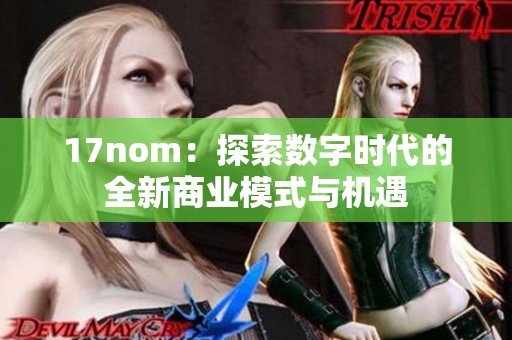 17nom：探索数字时代的全新商业模式与机遇