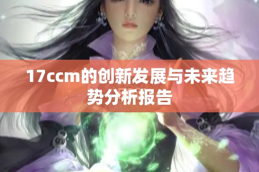 17ccm的创新发展与未来趋势分析报告