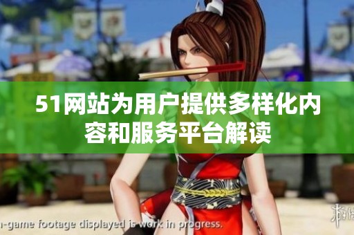 51网站为用户提供多样化内容和服务平台解读